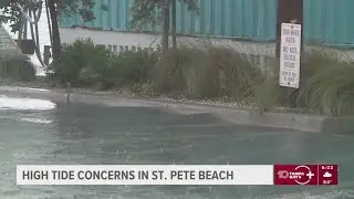 Significant flooding expected in low lying neighborhoods across Tampa Bay as high tide rolls
