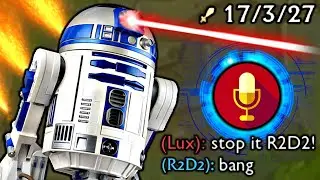 NERF R2D2 - BLAZING DUO WITH PYKE  (feat. @Pogzu)
