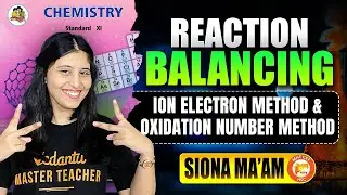 Redox Reaction Balancing Class 11 | Redox Reaction ION Electron Method & Oxidation Number Method