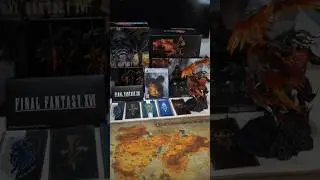 Final Fantasy XVI - Collector's edition unboxing #squex #shorts