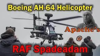 RAF Spadeadam - AH-64 Apache Attack Helicopter