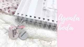 Agenda de boda, colecci&oacute;n al&uacute;a cid si quiero.