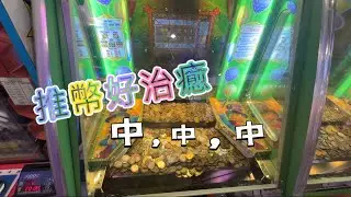 [冒險樂園]#荷理活廣場推幣機，第一次玩，玩到停唔到，好大獲😅😅😅😅