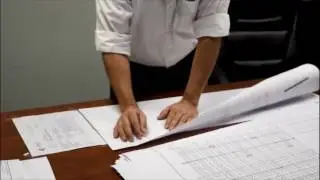 Doblando Planos 60x90 (24x36 pulgadas) Video 1