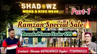 Ramzan Offers(Part-1)👌Branded Jeans at huge Discounts🔥100%Original Trending Clothes#trending#viral
