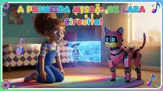 Lara e Circuita nos Portais Mágicos: A Batalha pelo Castelo