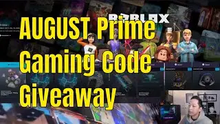 August Amazon Prime Gaming Code #giveaway