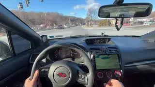 2015 Subaru wrx pov drive