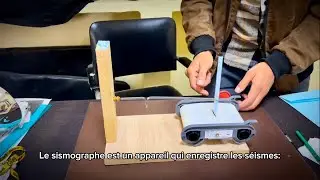 Modèle d’un sismographe - Elève Hanae Souaili 2APIC