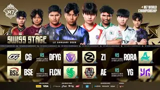 🔴 LIVE | SWISS STAGE HARI 3 | M7 World Championship | (ID)