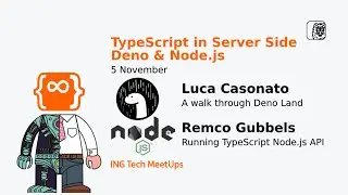 TypeScript in Server Side - Deno & Node.js