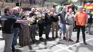 Inauguraci&oacute;n del XIV Festival Europeo de la Cerveza en Laredo. 10 oct 2024
