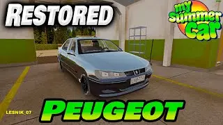 Found a rusty Peugeot and restored it! | My Summer Car