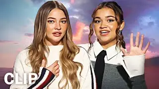 Madison Bailey & Madelyn Cline on filming the grueling last season of Outer Banks and Scuba Diving!
