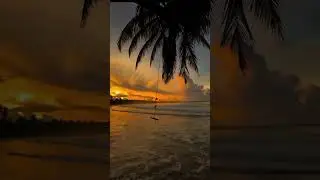Sonnenuntergang am Playa Cos&oacute;n 🌴😍😍😍 / I LOVE SANAN&Aacute; 💙 / REISETIPPS  AUF MEINEM KANAL🤙