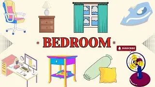 Học Tiếng Anh - Tên Các Vật Dụng Trong Phòng Ngủ - BEDROOM | Epic's Channel