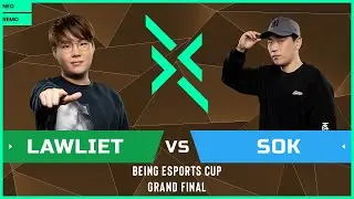WC3 - Being Esports Cup - Grand Final: [NE] LawLiet vs. Sok [HU]