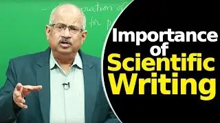 Importance of Scientific Writing | Scientific Writing |