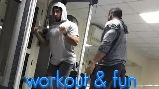 Back & Traps | Crew Reunited | Crazy Gym Environment