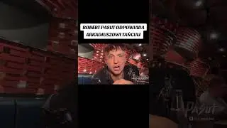 Robert Pasut odpowiada Arkadiuszowi Tańculi #pasut #robertpasut #tańcula #arkadiusztańcula #shorts