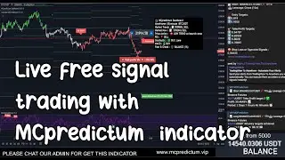Live Free Signal Trading Crypto predictum indicator - *Start 5k Target Hit?*