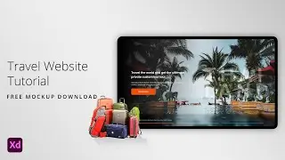 Design with Me: Crafting a Stunning Leisure Landing Page | Free Mockup Download
