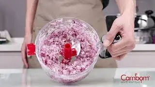 Manual Vegetable Cutter Food Processor 8 in 1 - Chopper, Mixer, Blender, Whipper, 1200ml BPA Free