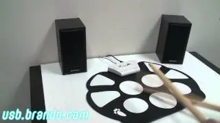 USB Roll-Up Drum Kit(W758)
