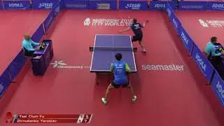 Tsai Chun Yu vs Zhmudenko Yaroslav | 2018 Czech Open Highlights (Pre)