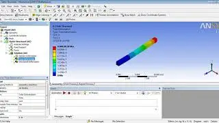 Ansys Workbench Static Structure Rectangle section