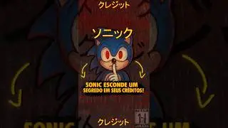 Sonic 1 e os cr&eacute;ditos secretos! #game #sonic #shortsgame #jogos #jogo #curiosidades #sega
