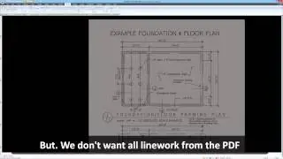 MAGNET Office workflow for PDF to Vector conversion and project site layout with MAGNET Field