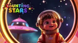 Counting from 1 to 10 - ROCKET THEME Song for Children Toddlers Preschool
