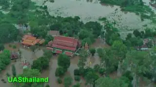 Salaloi Flooding - Aerial video from a UAV