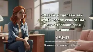 ASMR: Твоя первая сессия у комфортного ПСИХОЛОГА | Разговоры, тесты и поддержка