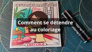 Comment se détendre au coloriage