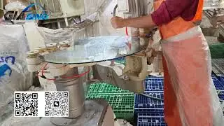 Mirror beveling Machine/Flat/Round Edge Glass Shape Edging Grinding Machine Glass Processing Machine