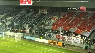 03.11.2012 Cracovia - Sandecja Nowy Sącz 1:0 OPRAWA ZGODOWA (WikiPasy.pl)