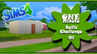 #1 | One Minute Build Challenge | The Sims 4