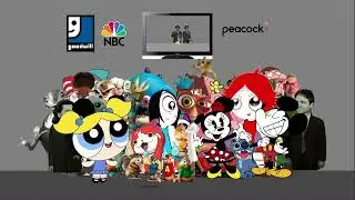 GOODWILL NBC Peacock Logo Butter Chicken Sandwich 🥪 Viruta y Capulina 