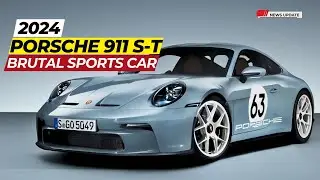 Технические характеристики Porsche 911 S-T 2024 года, полный обзор тестовых гонок и цена
