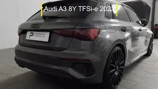 Audi A3 8Y with RS3 animation headlight and taillight - Retrofit.nu