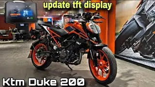 2024 All New Ktm Duke 200🔥 Update tft Display:- Diteld review✅