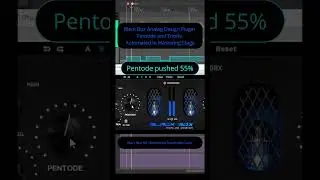 Black Box Analog Design plugin Pentode and Triode automated in Mastering stage.
