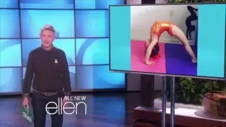 Emma Rester | Ellen Show - Three Year Old Gymnast