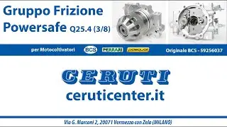 Gruppo Frizione Powersafe Q25.4 (3/8) - Originale BCS - 59256037