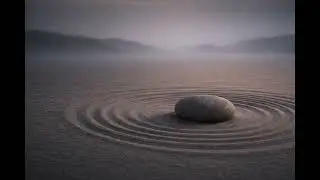 Flat Mind Landscape | 25 Minutes of Ambient Sound for Resting the Mind