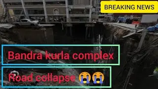bandra kurla complex news today / bandra kurla complex road collapse / bkc road collapse / latest