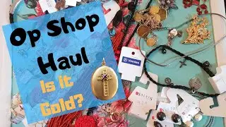 OP Shop Thrift Store Jewellery Haul Australian Picker