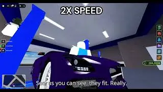 Repairing, Tuning, Testing A 0.05% MERCEDES SLX!!! | Roblox Fix It Up